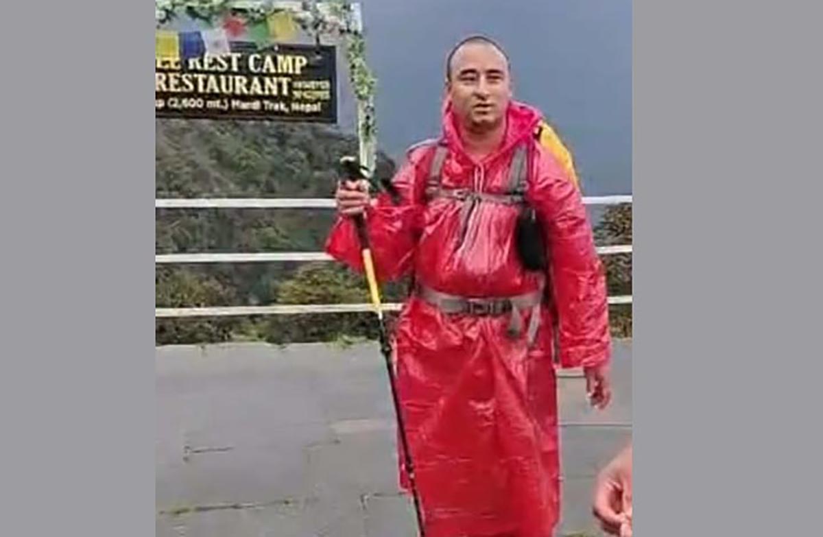 मर्दी पदयात्राका क्रममा हराएका भिक्षु मृत फेला